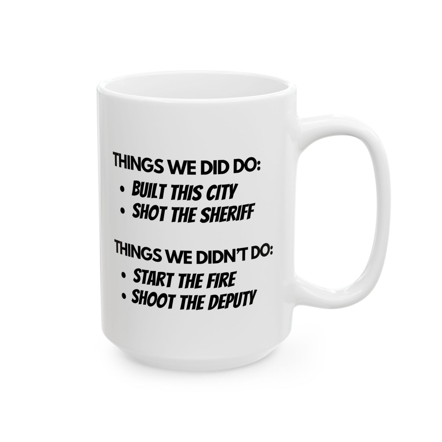 Ceramic Mug with Fun Checklist - Perfect for Gifts, Home Office, Coffee Lovers, Birthdays, Holidays