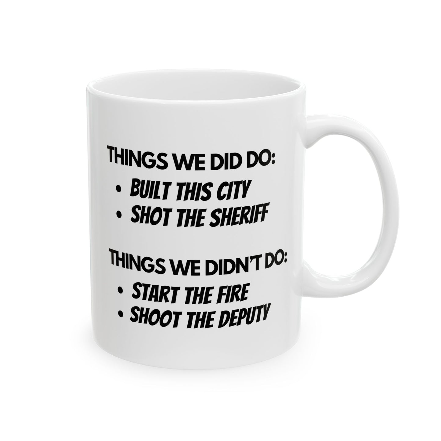 Ceramic Mug with Fun Checklist - Perfect for Gifts, Home Office, Coffee Lovers, Birthdays, Holidays