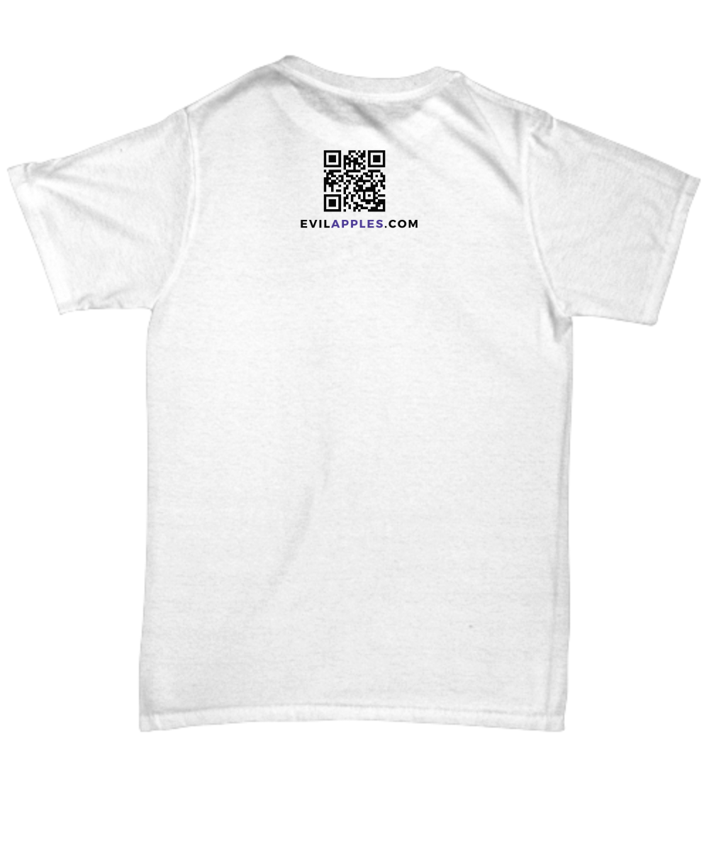 Evil Apples Modern Tech Logo Tee