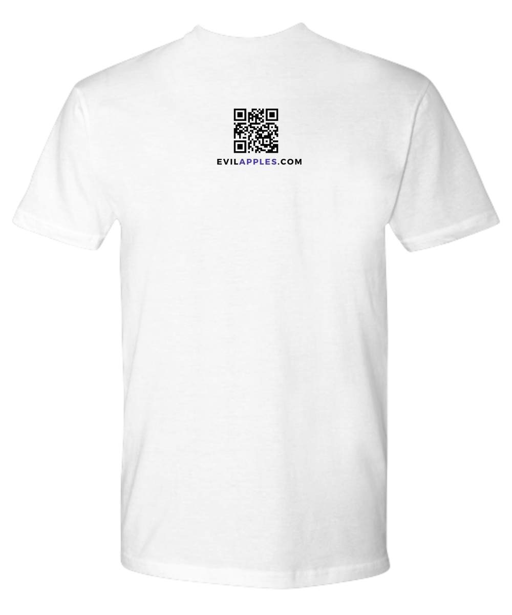 Evil Apples Modern Tech Logo Tee