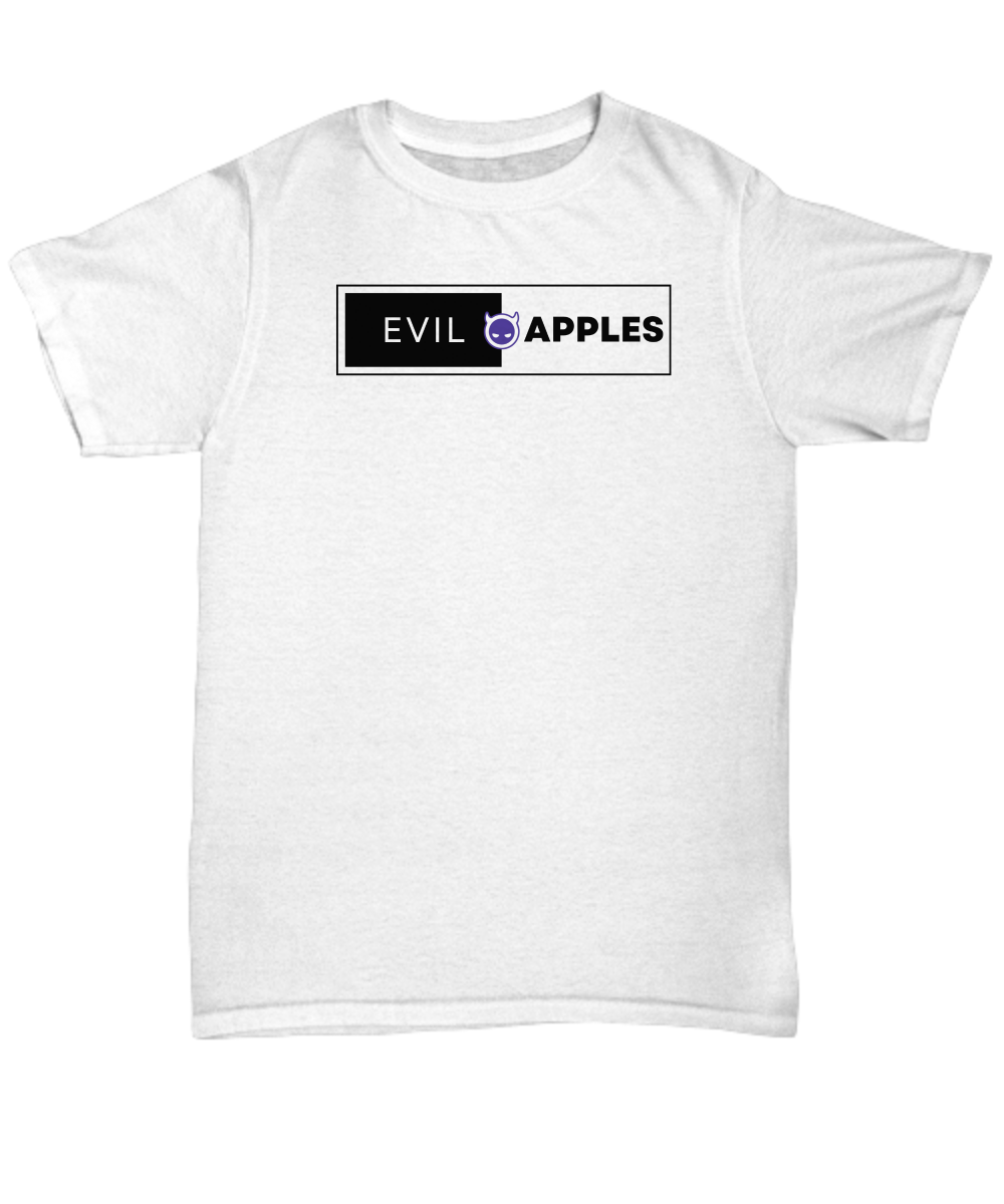 Evil Apples Modern Tech Logo Tee