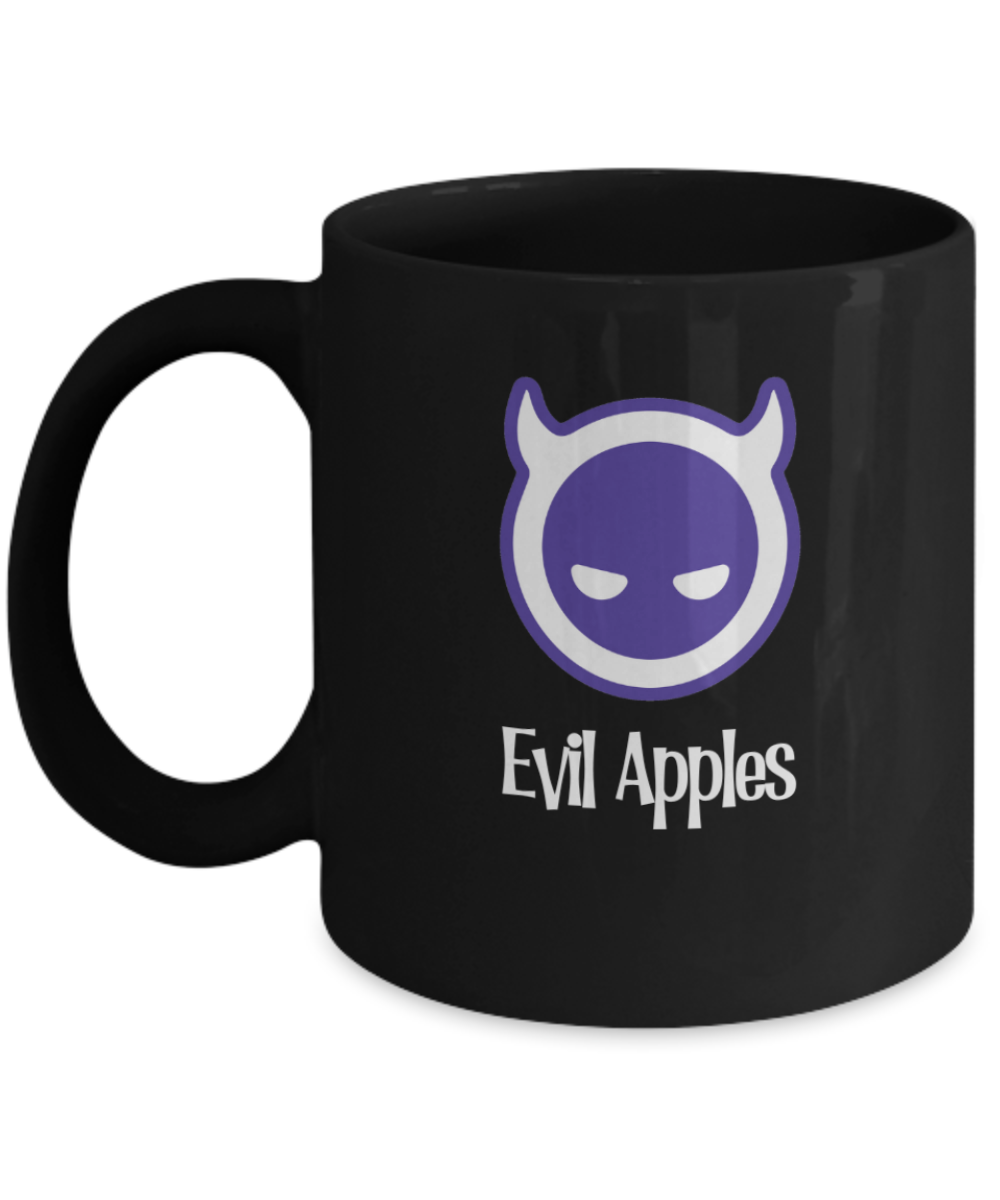 Evil Apples (Purple Face) Logo Mug - Limited Edition