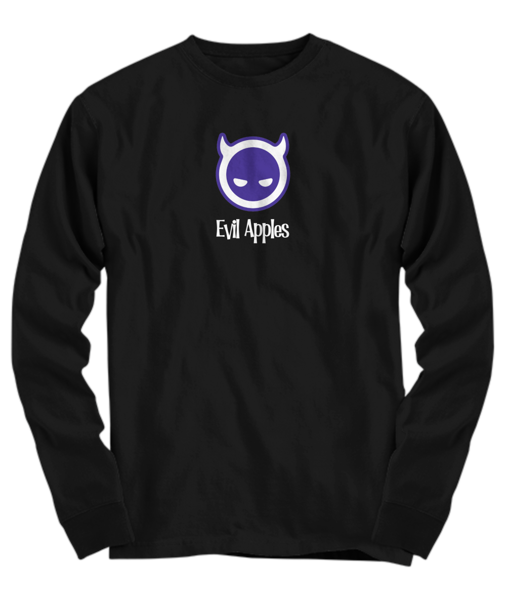 Evil Apples (Purple Face) Logo Tee