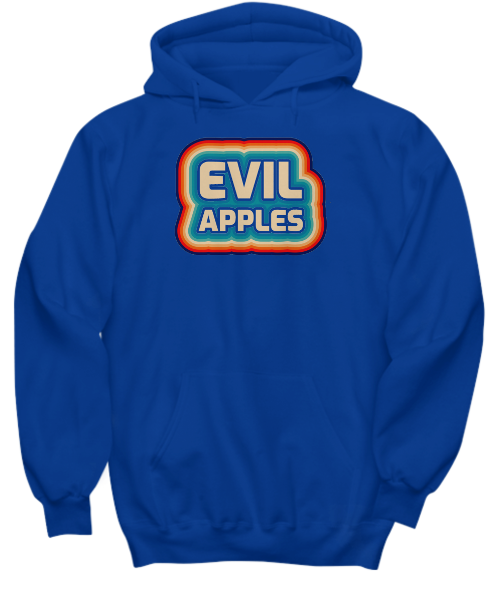 Evil Apples Multicolor Retro Tee