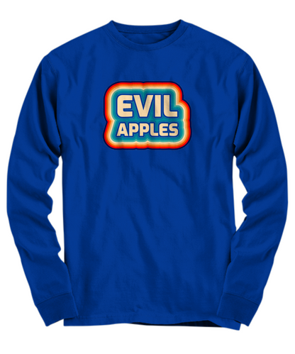 Evil Apples Multicolor Retro Tee
