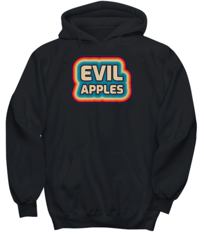 Evil Apples Multicolor Retro Tee
