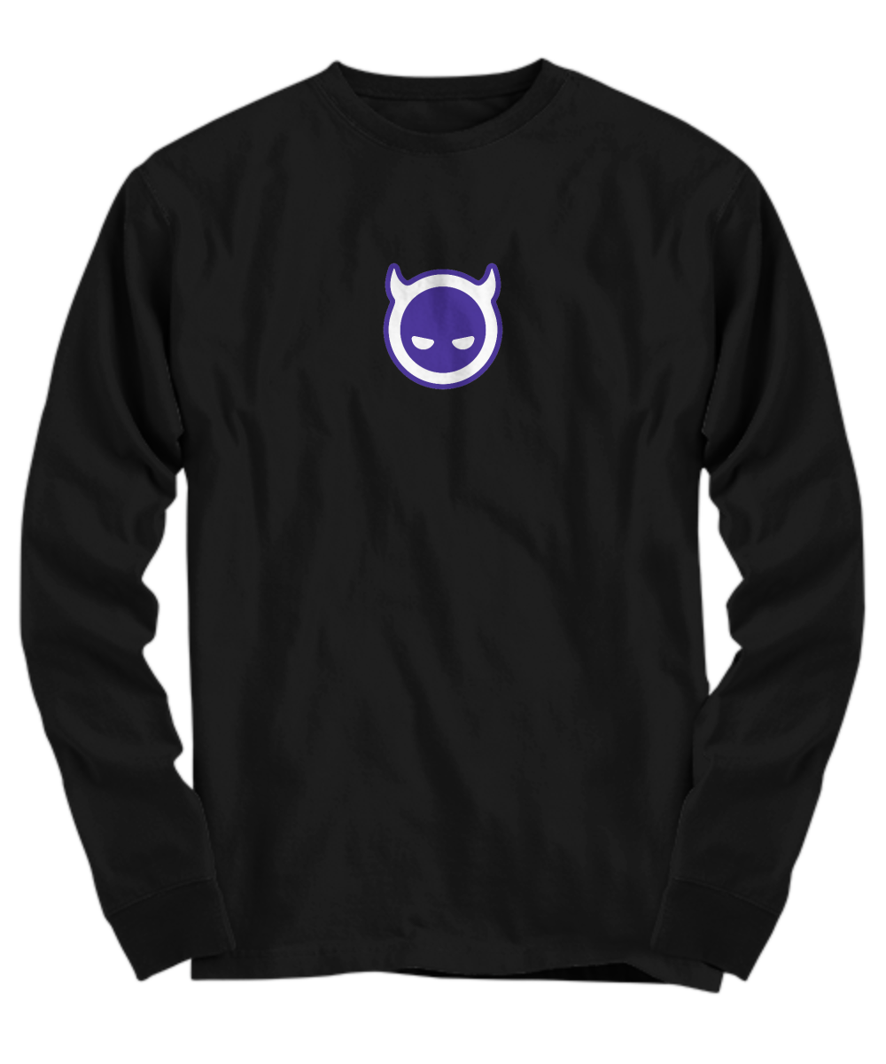 Evil Apples (Logo Only) Purple Face Tee