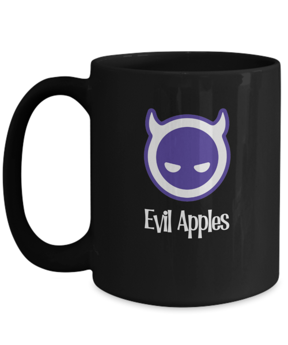 Evil Apples (Purple Face) Logo Mug - Limited Edition