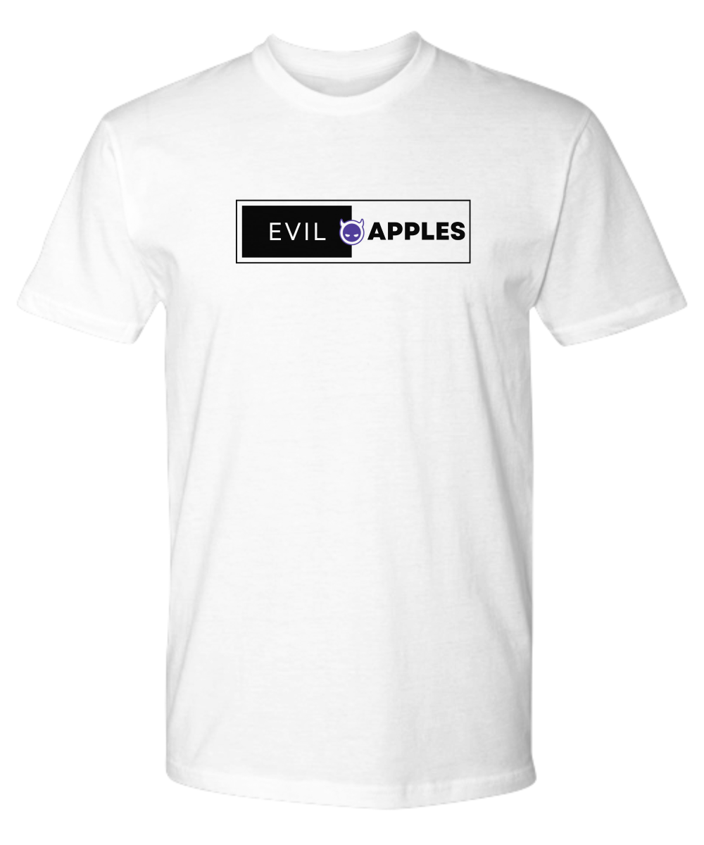Evil Apples Modern Tech Logo Tee